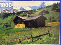 PFG Chateau - Grindelwald, Switzerland (1000pcs) (Usage/Used - PUZZLES FOR GOOD)
