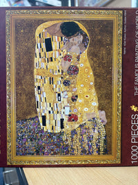 PFG Museum Collection - The Kiss, Klimt (1000pcs) (Usage/Used - PUZZLES FOR GOOD)