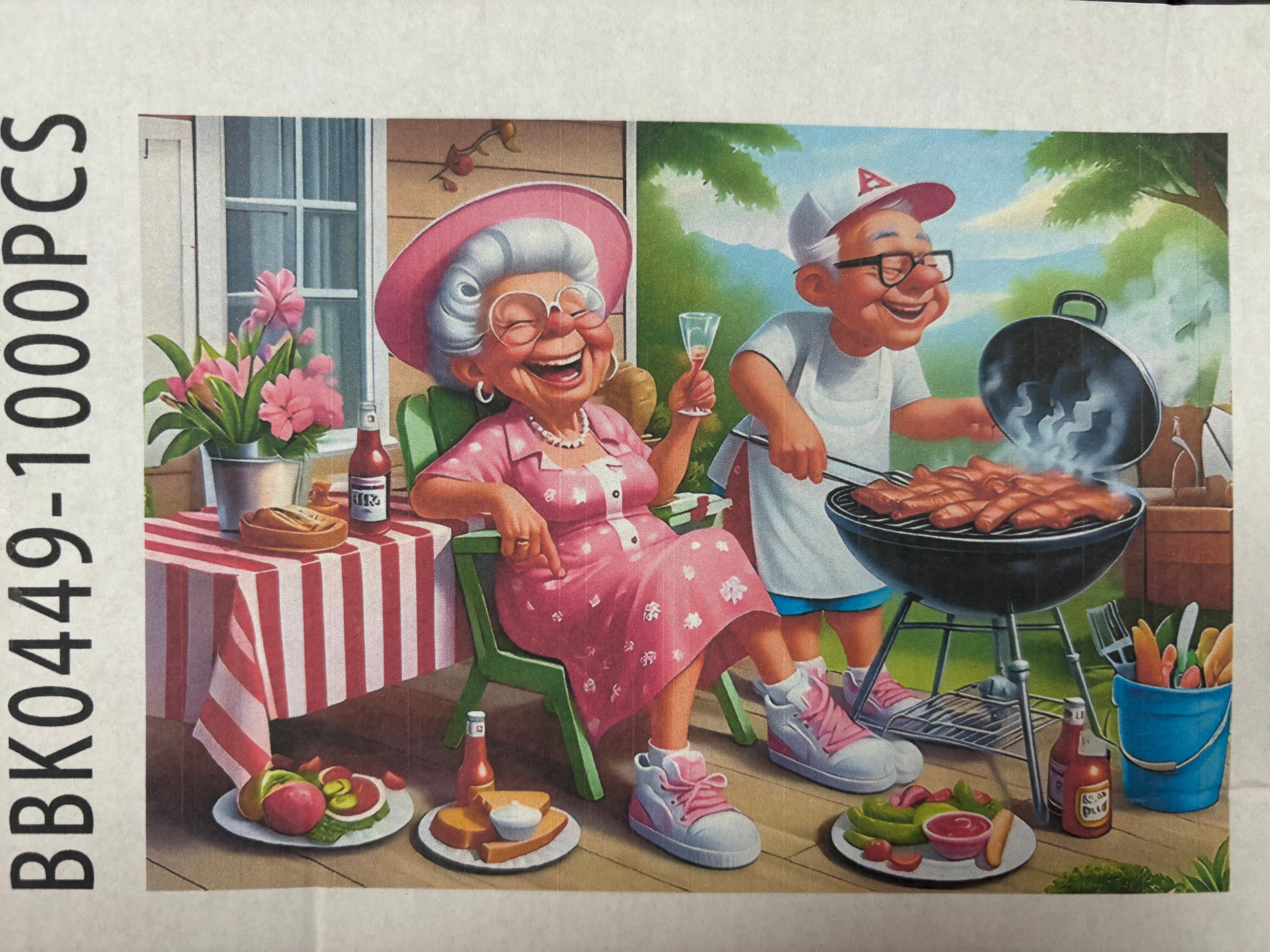 BBQ PFG chez les grands-parents (Usagé/Utilisé - PUZZLES FOR GOOD)