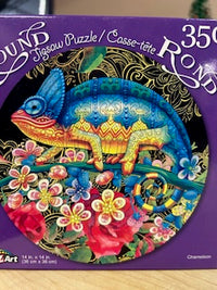 Pfg caméléon (rond) (utilisation / utilisée - puzzles pour de bon)