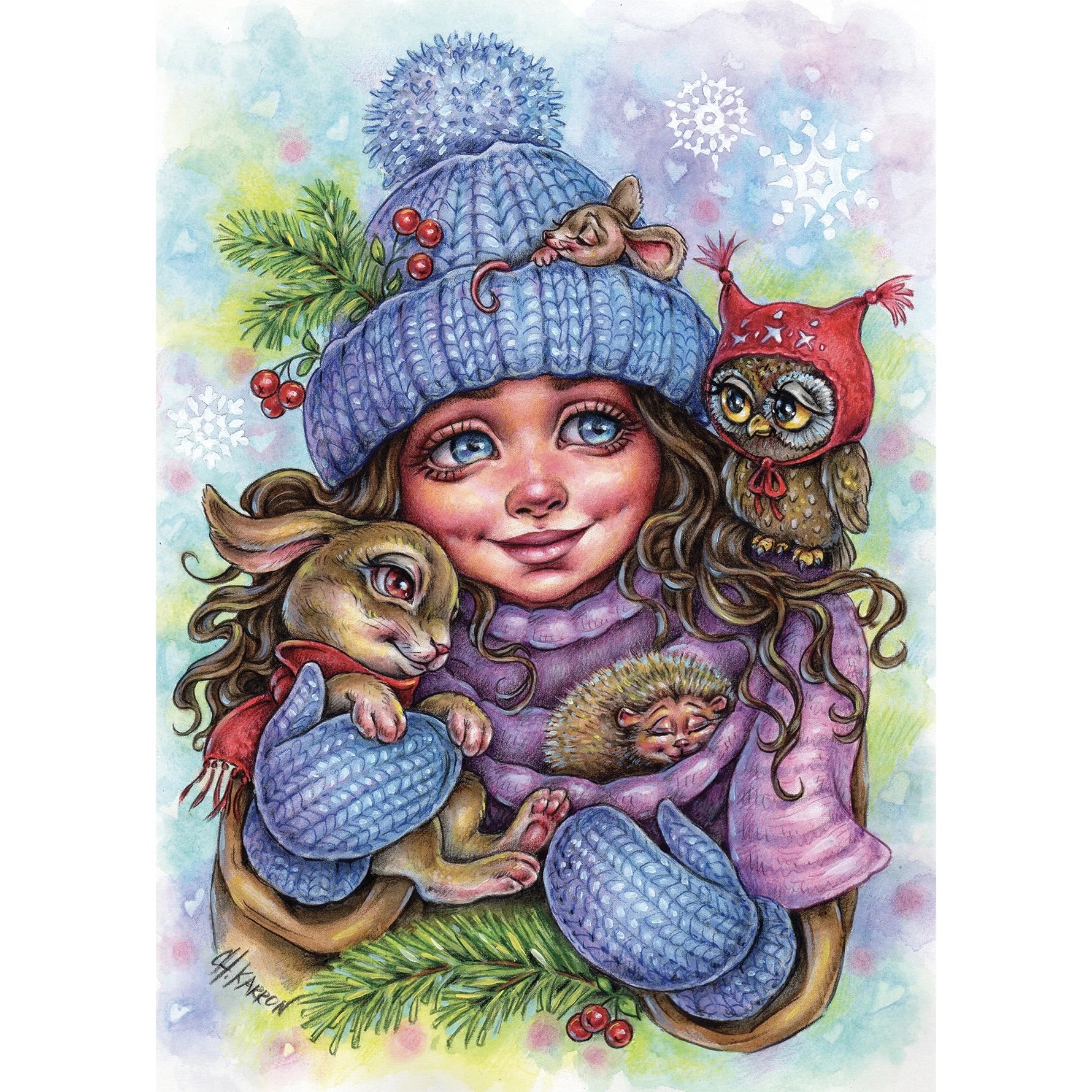 Chaleur d'hiver, Christine Karron (1000pcs)
