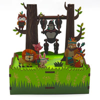 Jungle Games Music Box (Wood)