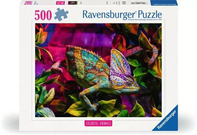 Ravensburger Colorful Animals - Chameleon (500pcs)