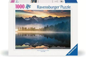 PFG Ravensburger Lake Matheson, New Zealand (1000pcs) (Usage/Used - PUZZLES FOR GOOD)