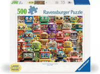 Robots rétro de Ravensburger (500 grands PC)