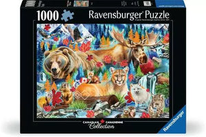 PFG Ravensburger Wild Canada - Canadian Collection (1000pcs) (Usage/Used - PUZZLES FOR GOOD)