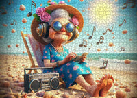 Playful Seniors - Joyful Music Beach Granny (1000pcs)