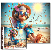 Playful Seniors - Joyful Music Beach Granny (1000pcs)
