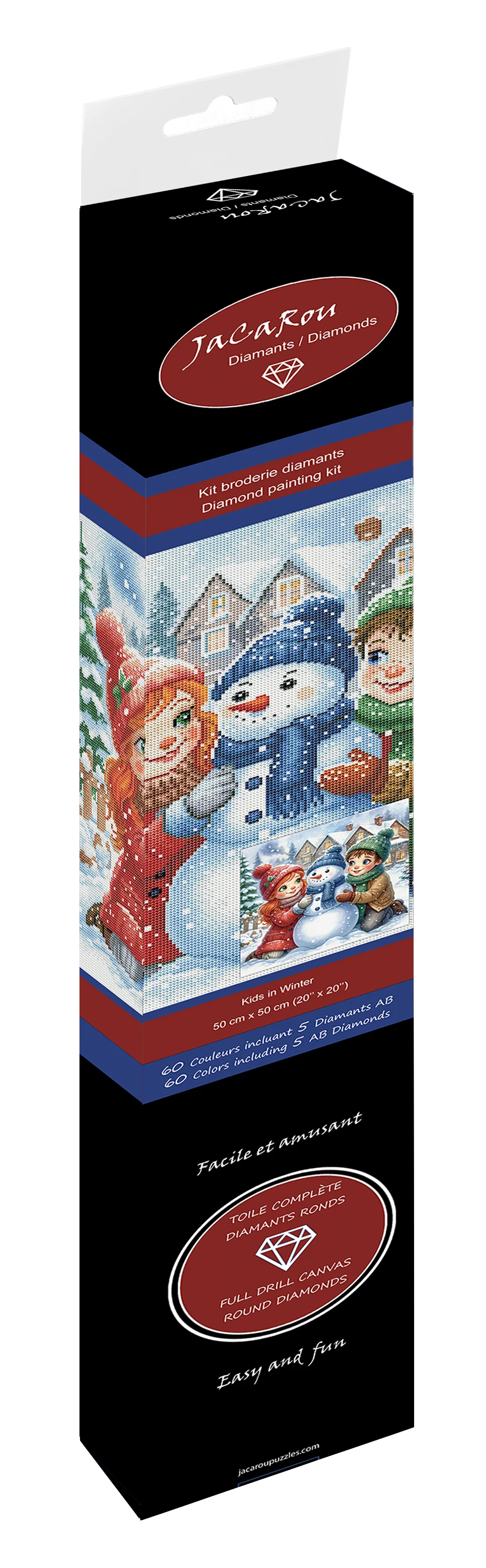 Diamond Painting - Kids in Winter