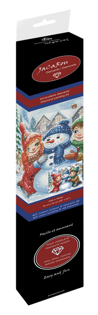 Diamond Painting - Kids in Winter