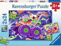 DMG Ravensburger Monster Trucks (2 x 24pcs) (DAMAGED BOX)