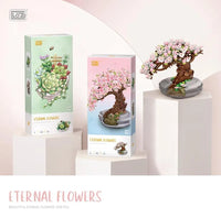 LOZ Eternal Flower Potted Plant - Sakura Bonzai (426pcs)