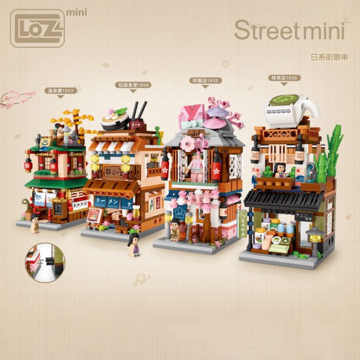 LOZ Blocks - Hot Spring House (399pcs)