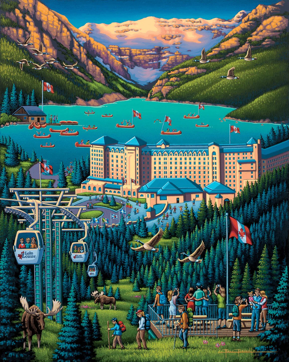 Lac Louise (500pcs)
