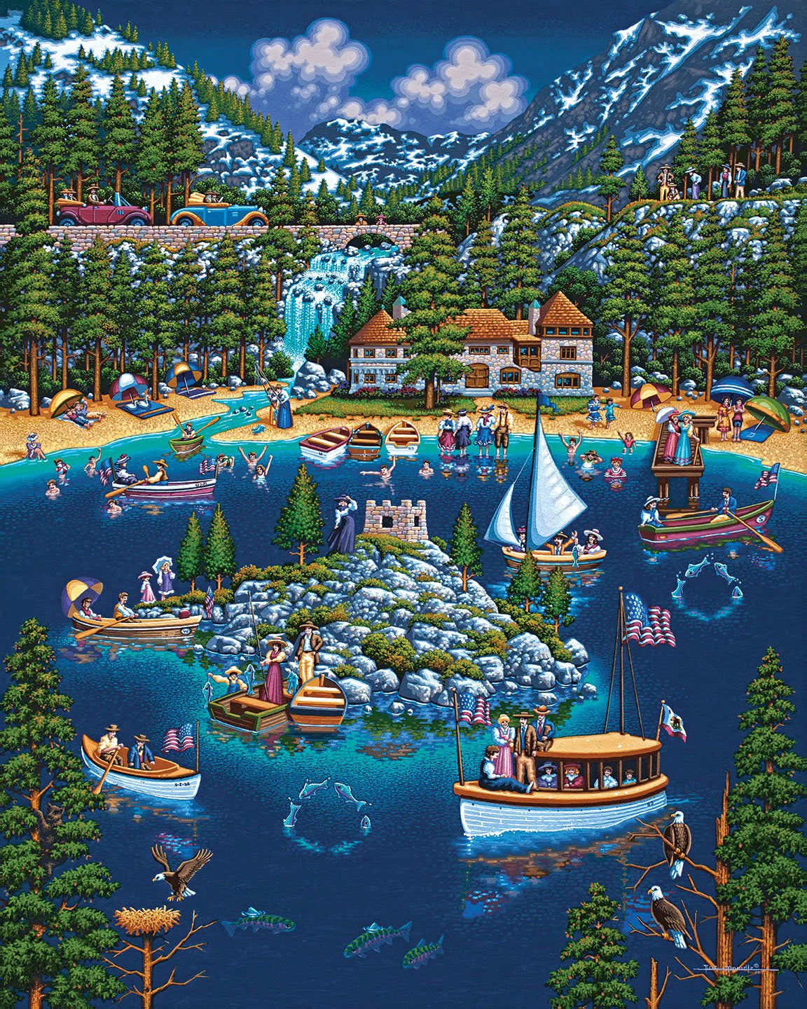 Lake Tahoe (1000pcs)