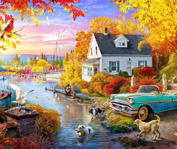Lakeside Fall Retreat, Angelo Bonito (1000pcs)