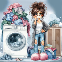 Diamond Painting - Laundry Day