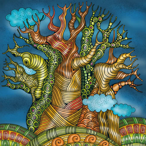 CURIOSI MINI Doodle: Tree (72pcs)
