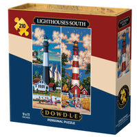 Lighthouses South - Puzzle personnel (210pcs)