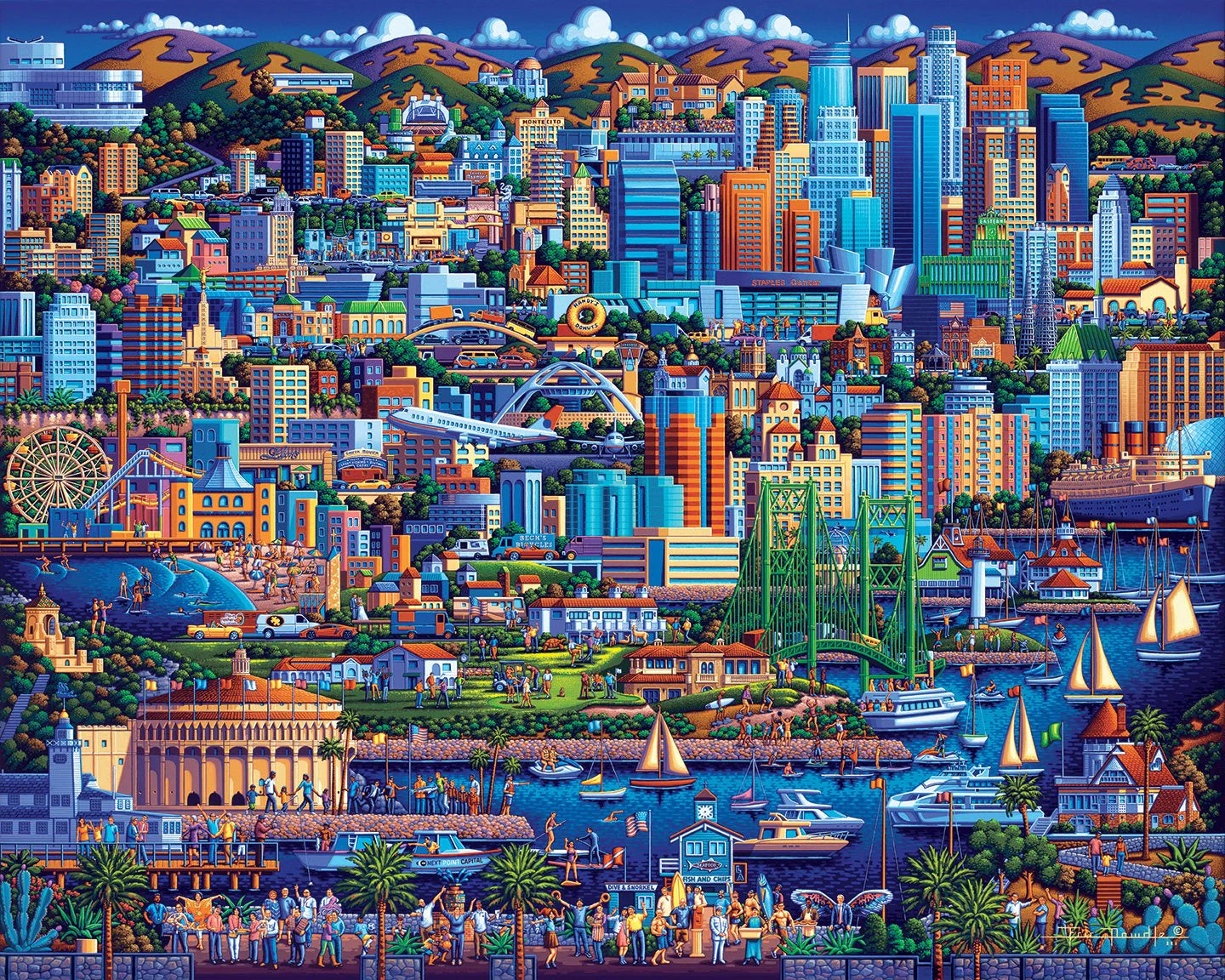 Los Angeles (1000pcs)