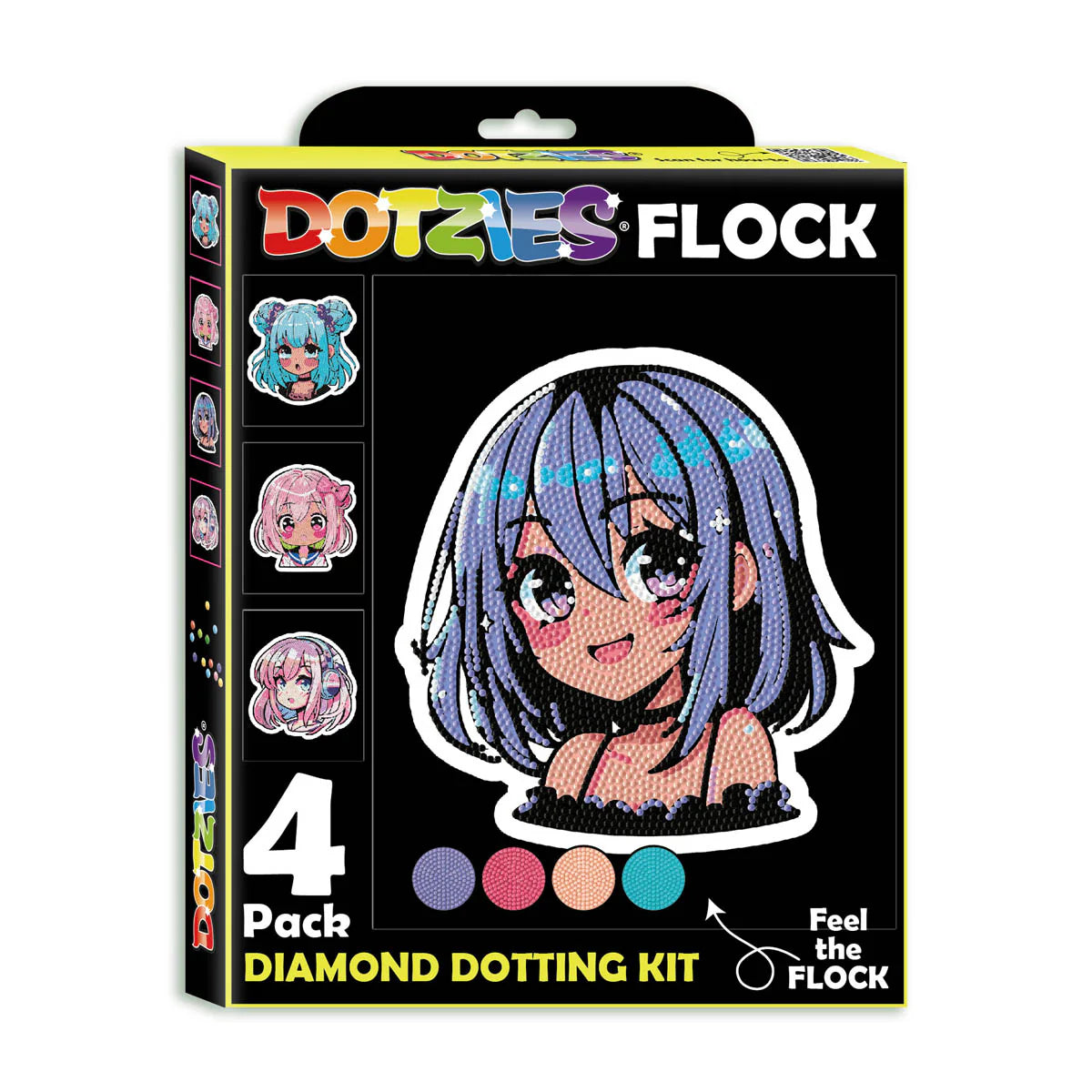 Dotzies Flock - Neon Anime Girls