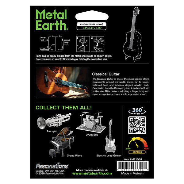 Metal Earth® - Classical Guitar