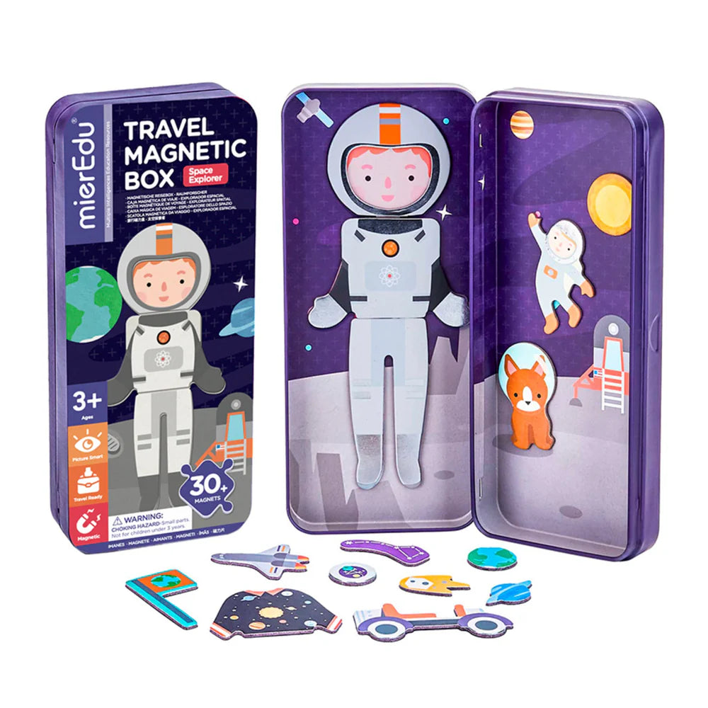 Magnetic Travel Tin - Space Explorer / Explorateur Spatial