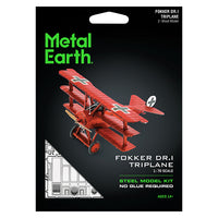 Metal Earth® - 3D Baron Von Richthofen Tri-Wing Fokker