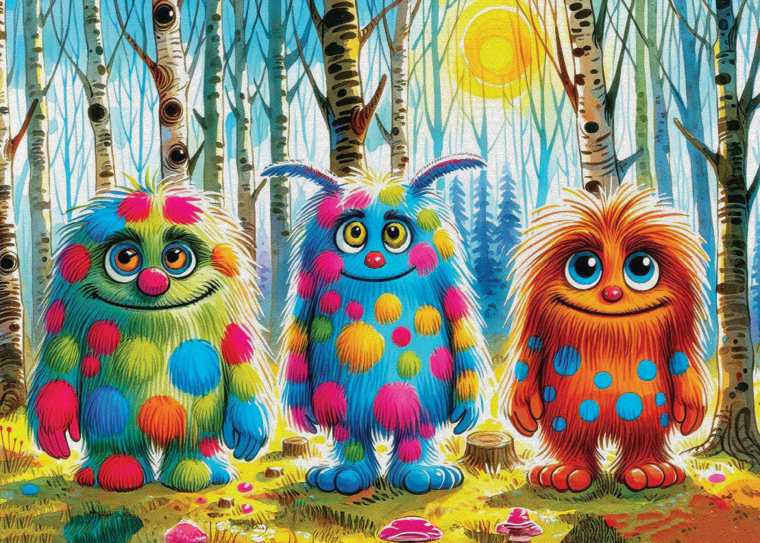 Trio Monstrueux (1000 pièces)