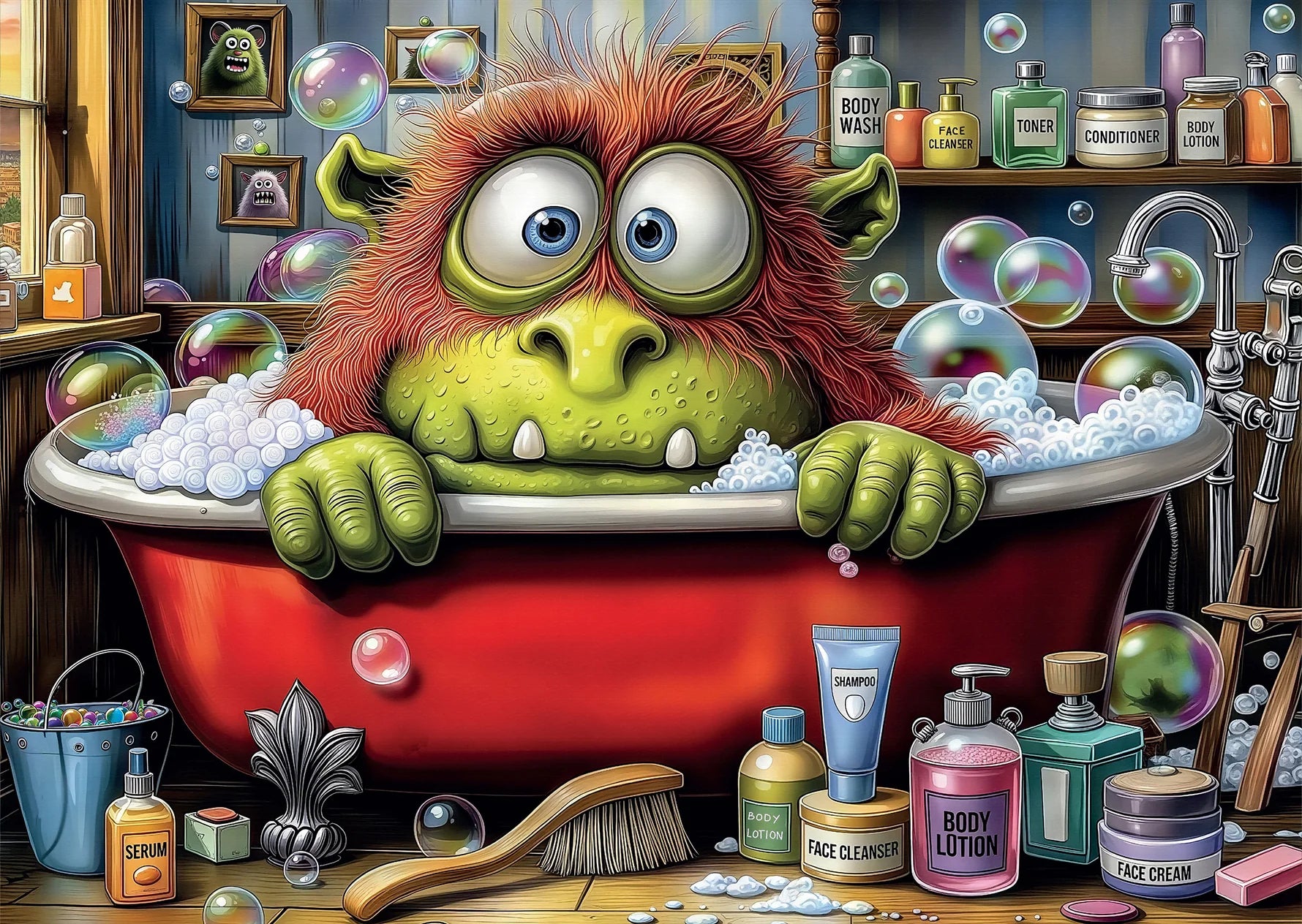 Monster's Beauty Routine (1000pcs)