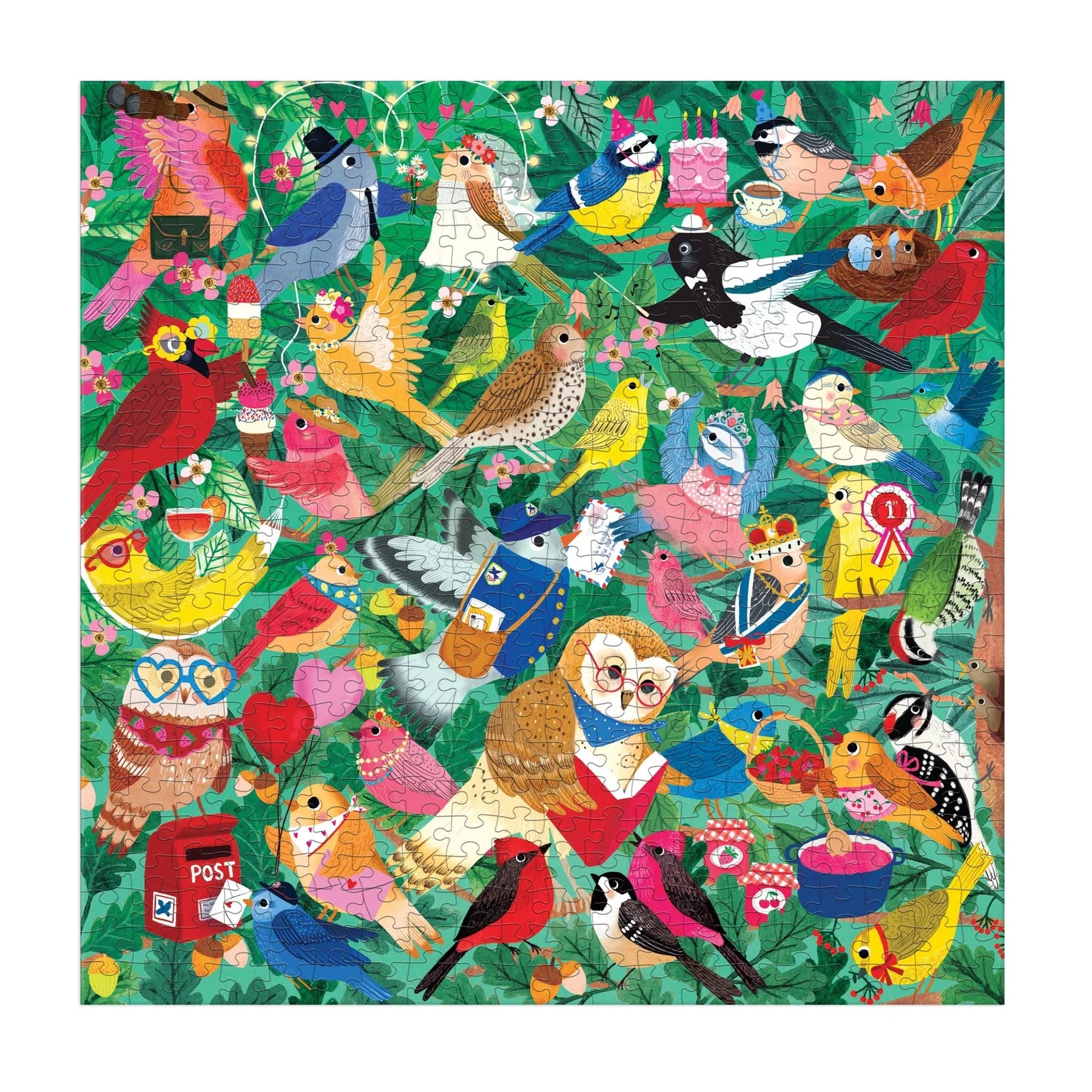 Observation d'oiseaux aux alentours (500 pièces)