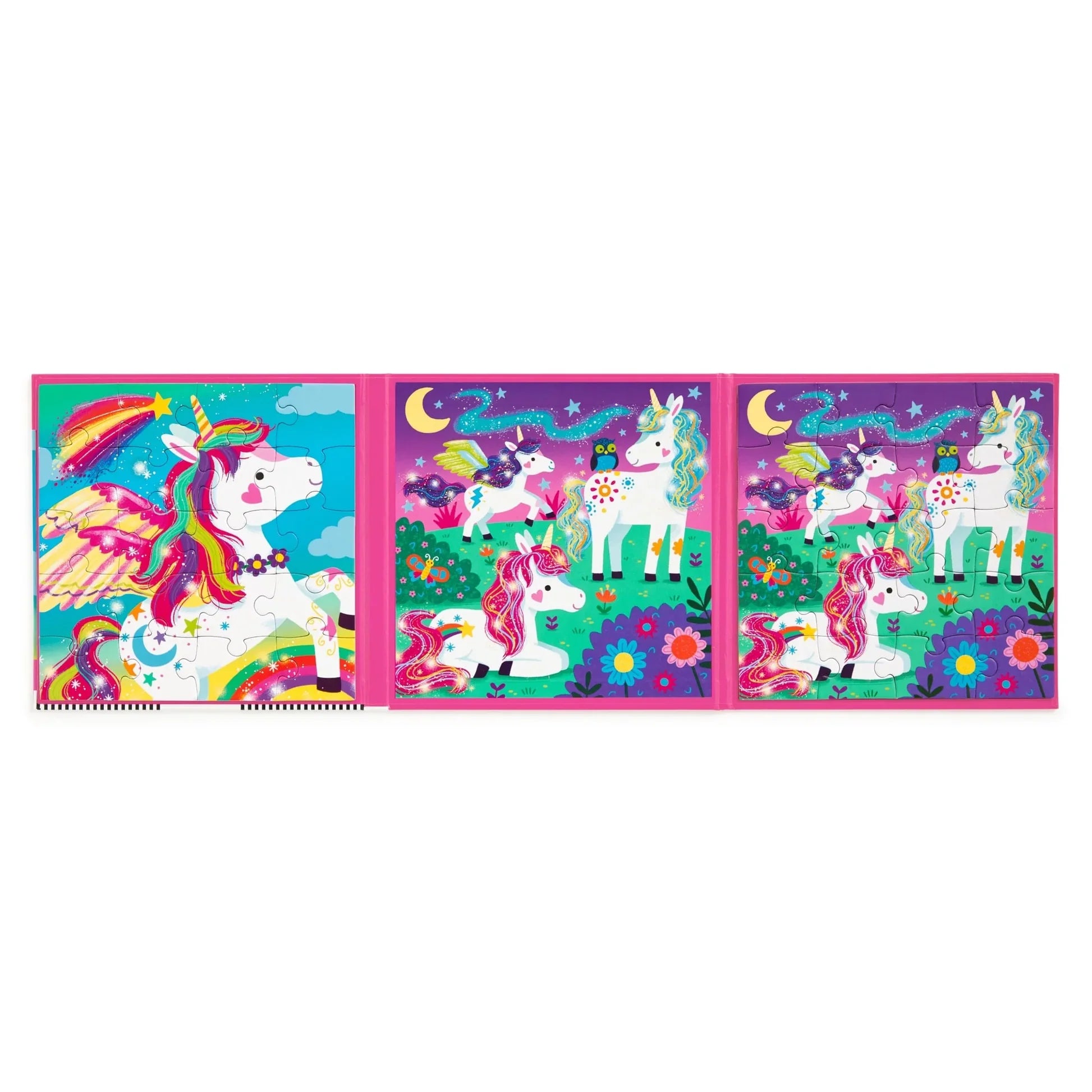 2 Magnetic Puzzles - Unicorn Dreams