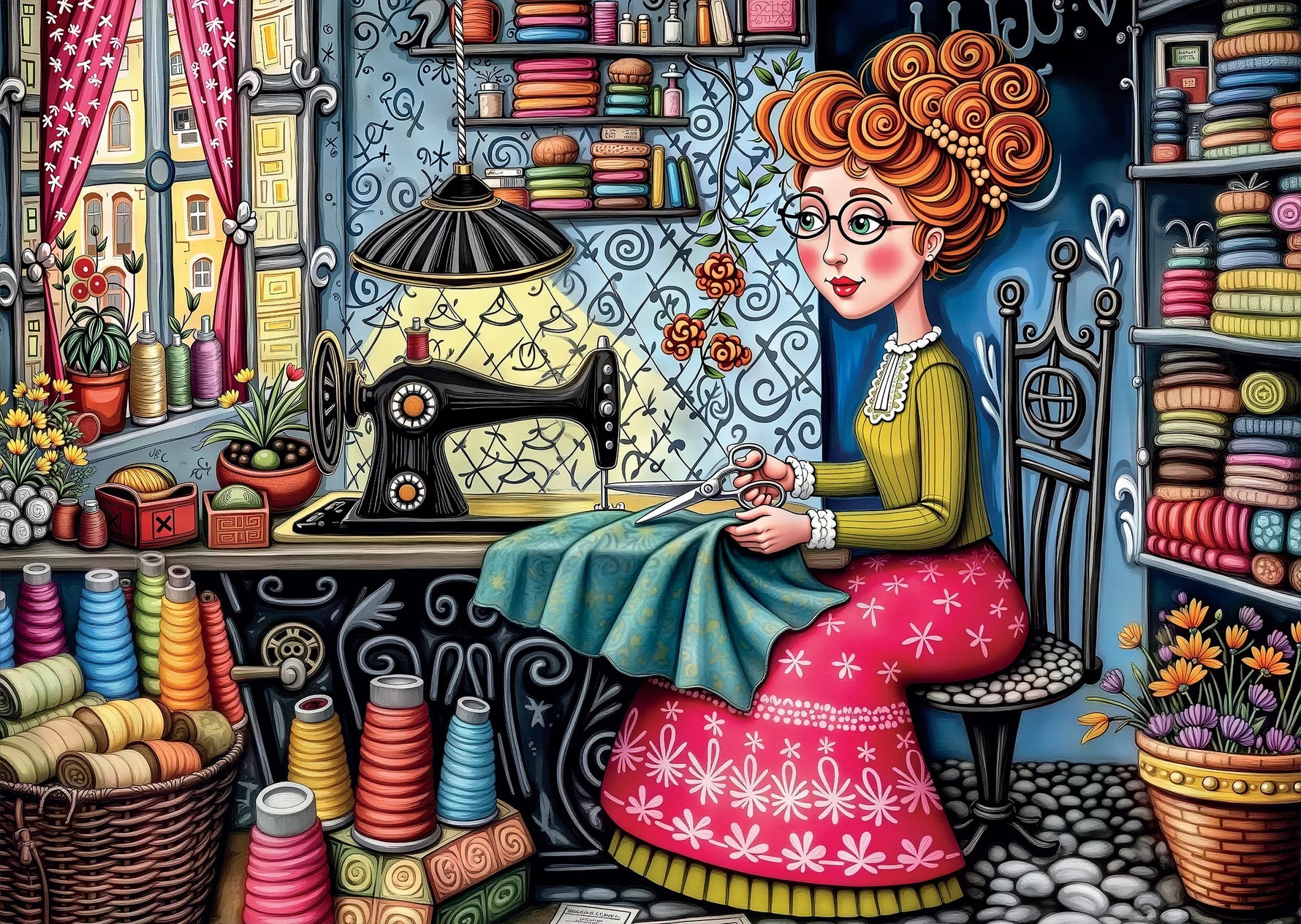 My Sewing Studio (1000pcs)