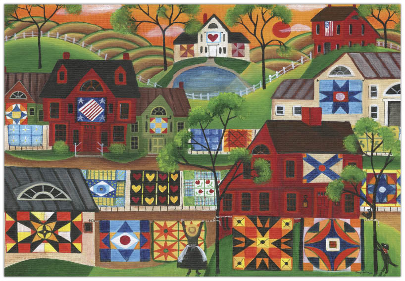 Mama's Colorful Quilts (1000pcs)