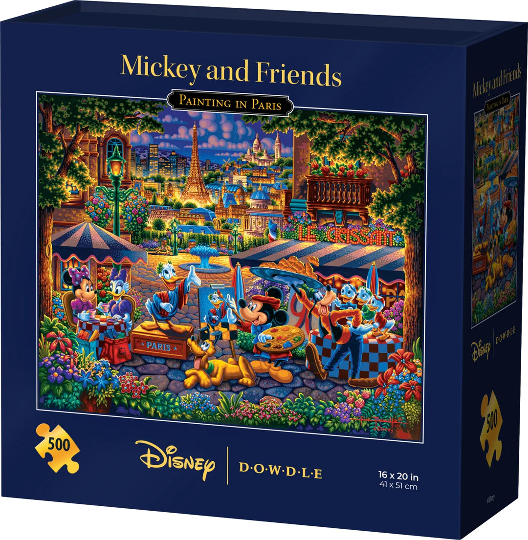 Disney - Mickey & Friends Painting in Paris (500pcs)