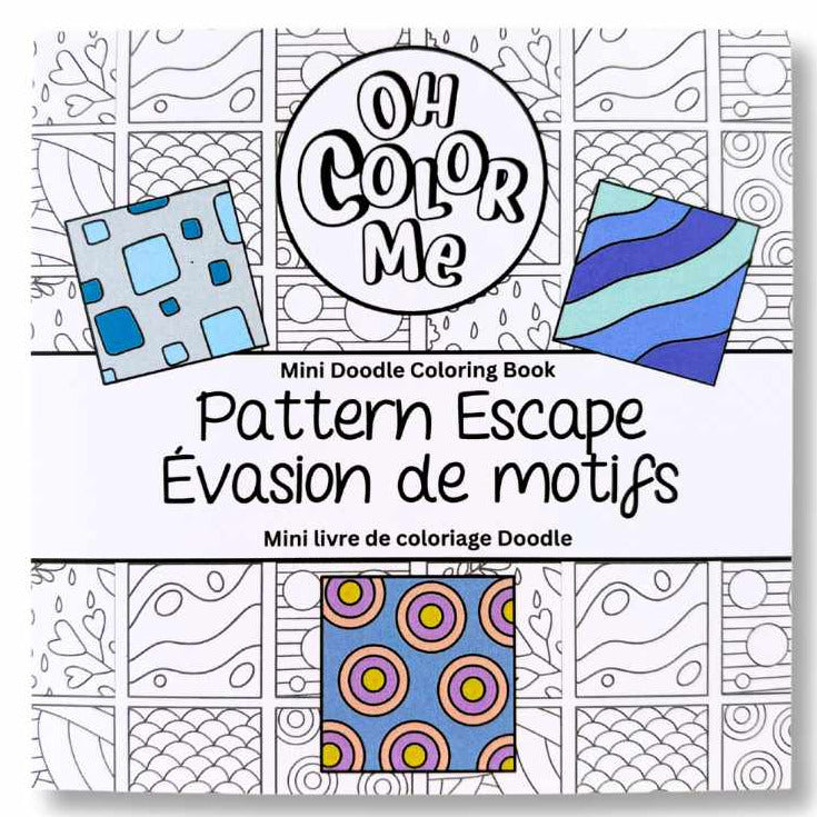 Pattern Escape - Mini Coloring Book
