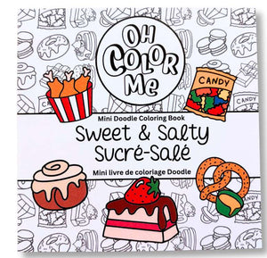 Sweet & Salty - Mini Coloring Book