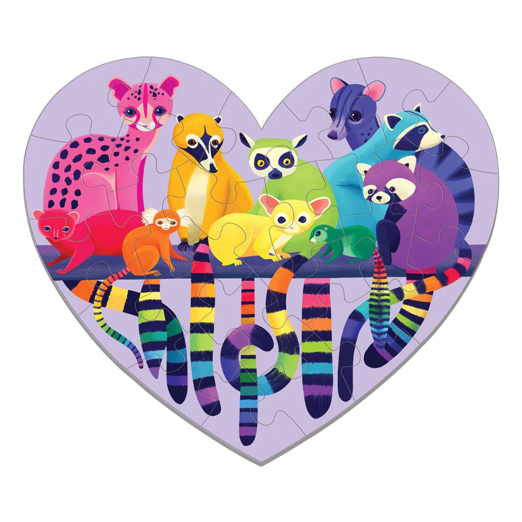 MINI Love in the Wild 24 Piece Shaped Puzzle (24pcs)
