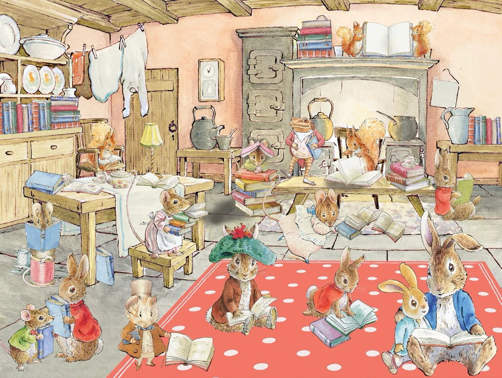 Peter Rabbit's Book Club, Beatrix Potter (1000pcs)