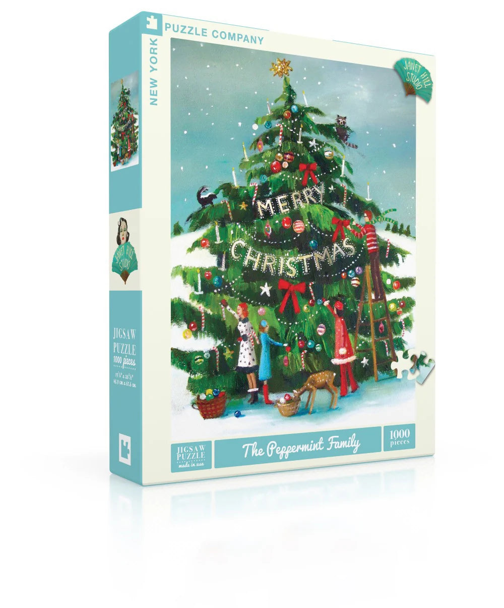 The Peppermint Family, Janet Hill Studio (1000pcs)