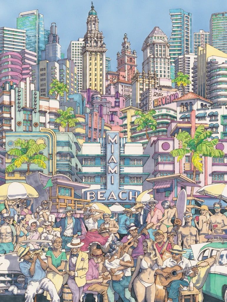 Sun Kissed City, Max Tilse (500pcs)