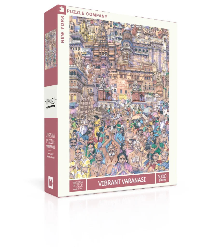 Vibrant Varanasi, Max Tilse (1000pcs)