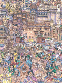 Varanasi vibrant, Tilse max (1000pcs)