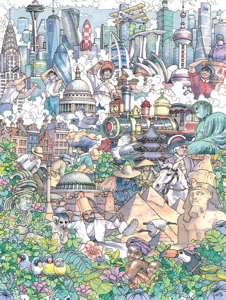 Pasage du temps, Tilse max (1000pcs)