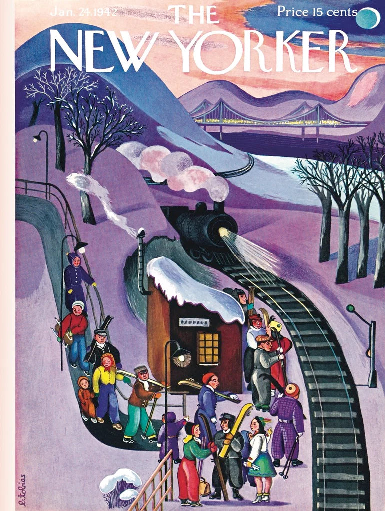 The New Yorker - Skiing Express (500pcs)