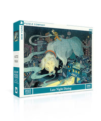Salle à manger tard dans la nuit (1000pcs)