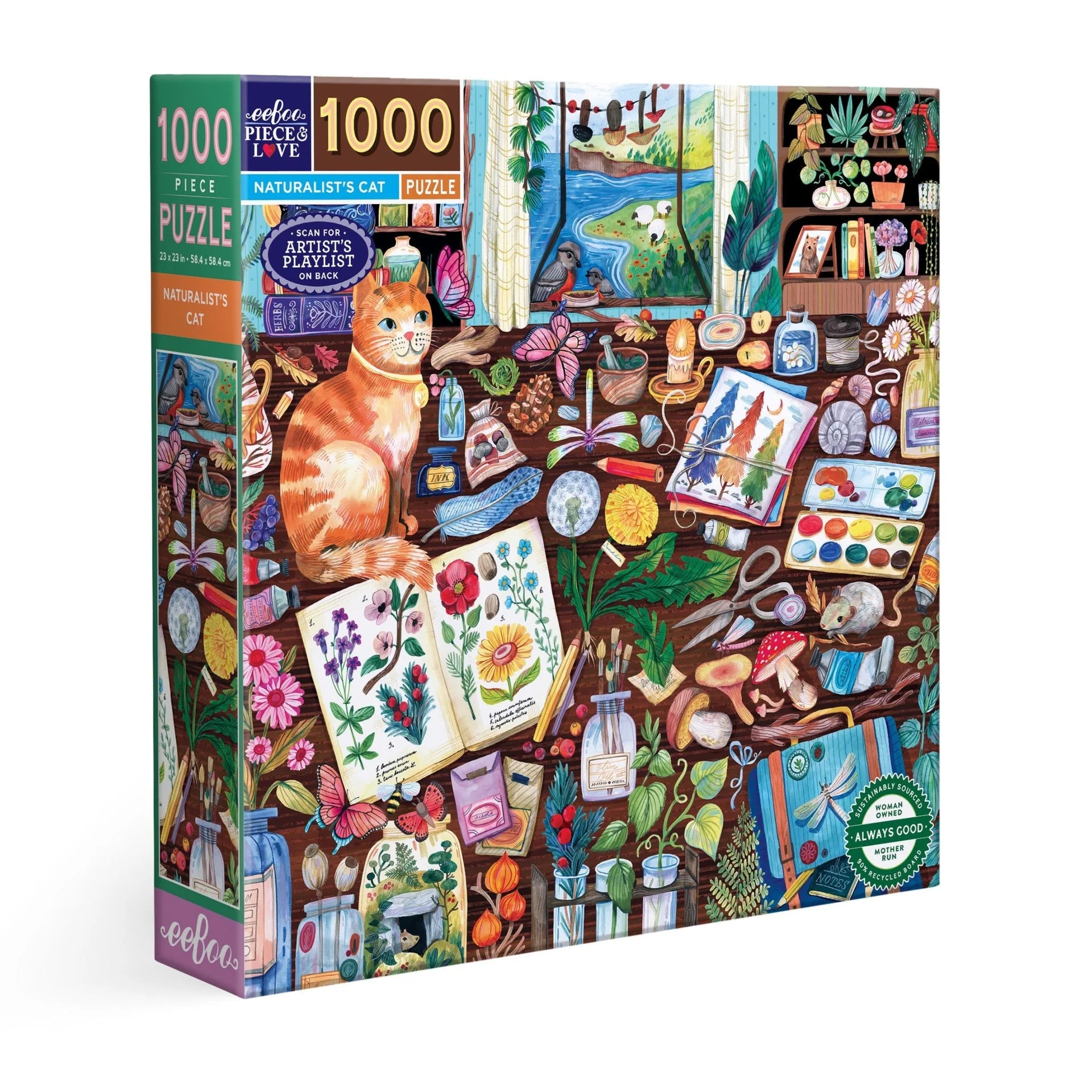 Naturalist's Cat (1000pcs)