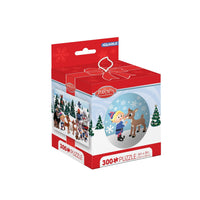 Ornament - Rudolph (Tin Globe) (300pcs)