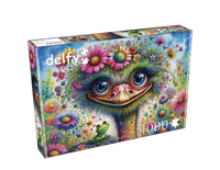 Ostrich and Friend (1000pcs)