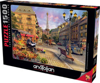 PFG Paris Street Life, Dominic Davison (1500pcs) (utilisation / utilisée - puzzles pour de bon)